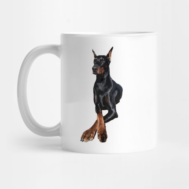 Doberman Dog Dobermann Pinscher by ElegantCat